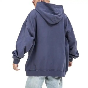 <b>Top</b> Selling Men's Acid Wash Hoodie <b>High</b> Quality Long Sleeve Oversized Hip Hop Style Print <b>Low</b> Price Winter OEM Hoodies for Man - Product Image 2