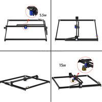 Machine de gravure laser bricolage de haute qualité 1m * 1m grand espace de travail pour la gravure sur acier inoxydable