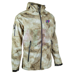 Unique Design Men's Softshell Winter Jacket-Quick Dry Eco-Friendly Breathable Front Logo Customizable Nylon/Polyester OEM - Product Image 4