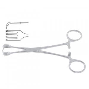 Offre Spéciale 9.50 ''pince éponge droite à revêtement bleu Instruments électrochirurgicaux de gynécologie Source d'alimentation manuelle MOL CE approuvé - Product Image 4