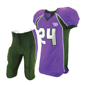 ชุดยูนิฟอร์มอเมริกันฟุตบอลคุณภาพสูง สวมใส่สบาย พร้อมโลโก้สั่งทำพิเศษ ผ้าคุณภาพดีที่สุด - Product Image 1