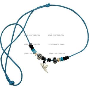 Nouvelle arrivée coloré résine perle grosse bohême chandail chaîne colliers bijoux en bois collier de perles pour les femmes - Product Image 6