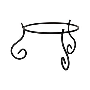 Présentoir de globe d'observation en métal intérieur/extérieur noir de haute qualité pour support de sphère de boules présentoir en fer forgé - Product Image 4