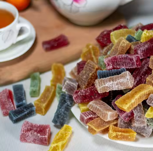 2024 nouveaux articles bonbons gommeux dessins colorés collations en mousse de mer faites à la main à Ninh Thuan envies sucrées collations - Product Image 3