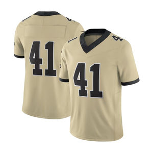 Maillot de football américain à manches courtes de haute qualité, nouveau design, vêtements de sport respirants, maillots à prix avantageux - Product Image 1