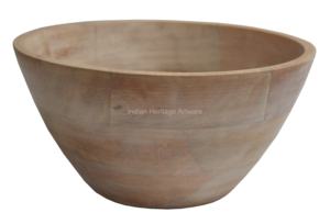 Tazón de Madera Artesanal de Estilo Americano Moderno, Utensilio de Cocina Multiusos Más Vendido para Servir Ensaladas, Frutas, Fiestas, Directo de Fábrica - Product Image 6