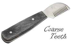 มีดตัดขนสัตว์สำหรับสุนัขและแมวมีดตัดเล็มเครื่องมือตัดขนมที่มีฟันหยาบมีดลอกทุกชนิดมีวางจำหน่าย - Product Image 6