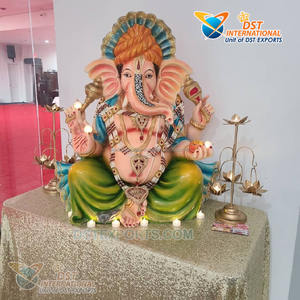 Estatua de Ganesha de entrada de boda real, decoración de asientos, Ganesha para boda india - Product Image 3