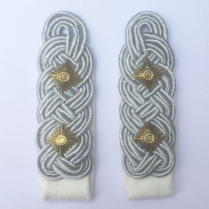 อินทรธนูบอร์ดสะพายไหล่สีทองออกแบบได้ตามต้องการพร้อมโลโก้ - Product Image 5