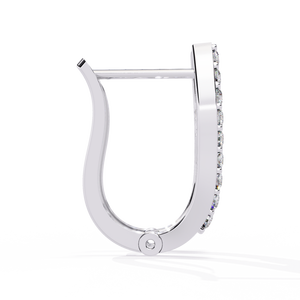 Pendientes Brillantes de Oro de 18K con Diamante Cultivado en Laboratorio, Pendientes de Diamantes Premium - Product Image 6