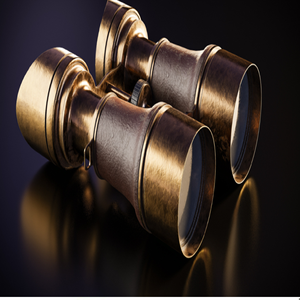 กล้องส่องทางไกลแว่นตาแนววินเทจแบบคลาสสิกอุปกรณ์การสำรวจกลางแจ้งที่เก็บสะสมเลนส์ดีไซน์ย้อนยุคใช้งานได้จริง - Product Image 2