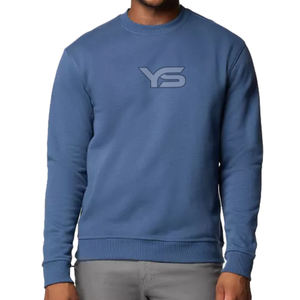 Sudadera de lana de algodón 100% personalizada para hombre de gran tamaño Vintage nuevo cuello redondo multicolor estampado personalizado longitud Regular - Product Image 1