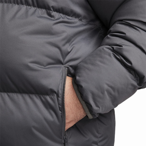 Chaqueta acolchada con cuello levantado, abrigo de invierno repelente al agua con aislamiento de poliéster, cremallera completa y puños elásticos - Product Image 5