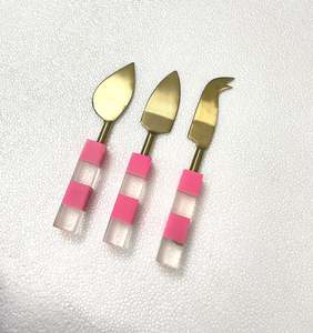 Ensemble de couteaux à fromage en acier inoxydable - Product Image 1