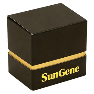 Caja Cosmética Rígida de Papel Iridiscente Reciclado al por Mayor de Fábrica, Cierre Magnético, Laminación Mate, Forro de Esponja, Personalizable - Product Image 5