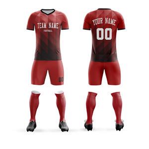 Equipo de fútbol transpirable personalizado, servicio OEM, uniforme de jugador de fútbol personalizado, camisetas de fútbol sublimadas - Product Image 3