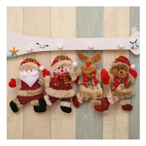 <b>Christmas</b> <b>Tree</b> Hanging Decoration Santa Snowman Reindeer Bear <b>Mini</b> Ornaments <b>Christmas</b> Hanging Decoration for Party and Gift - Product Image 3