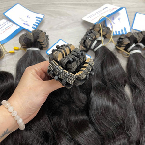 Extensiones de cabello vietnamita 100% Natural Remy Wave y Super Wave Tape, cabello humano crudo de la mejor calidad, precio al por mayor de fábrica - Product Image 3
