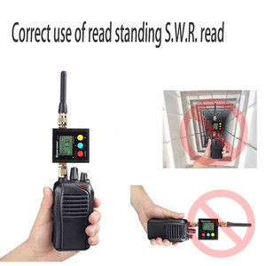 Compteur de puissance numérique SWR VHF UHF SURECOM SW-102N 125-525 MHz 120 W avec connecteur N et compteur de fréquence pour antenne radio bidirectionnelle - Product Image 6