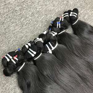 มัดผมจากผ้าบริสุทธิ์ธรรมชาติผมสีดำสำหรับผู้หญิงผิวดำ - Product Image 3