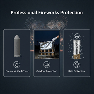 Ruban adhésif professionnel en aluminium <span class=keywords><strong>pur</strong></span>, ruban industriel renforcé imperméable et ignifuge pour les spectacles pyrotechniques - Product Image 5