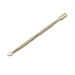 Empujadores de Cutículas Profesionales de Acero Inoxidable, Bordes Suaves, Diseño de Doble Cabeza, Reutilizables, Logotipo Personalizado para Salón de Belleza - Product Image 5