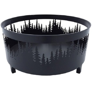 Solid Iron Fireplace Fire Pit With Barbecue Grill Fire Pit From India Attractive Design Best Quality Reasonable Price Fire Pit - Product Image 6