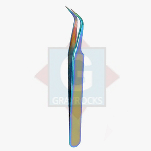 แหนบขนตาสแตนเลสแบบมืออาชีพแหนบสำหรับต่อขนตาปรับแต่งโลโก้ได้ตามต้องการ - Product Image 3