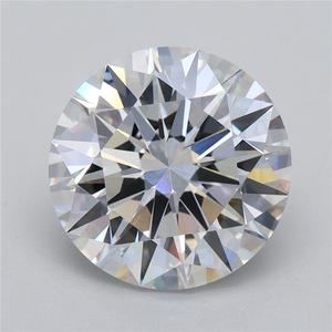 IGI Round F VS1 White Lab Grown Diamonds 3,32 CT Diamante de laboratorio suelto para anillo de compromiso o fabricación de joyas - Product Image 1