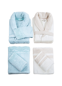 Peignoir 100% Coton, Robe de chambre, Peignoir éponge, Peignoir personnalisé - Product Image 2