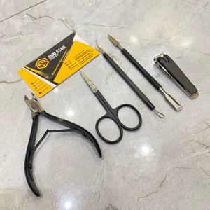 High Quality Professional Stainless Steel 5pcs Customized Color <b>Nail</b> Kit for Women Manicure & Pedicure <b>Set</b> <b>Nail</b> Toenail <b>Clippers</b> - Product Image 5