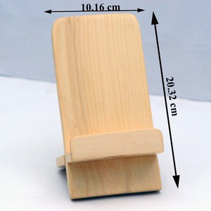 Soporte de Madera Impermeable de la Mejor Calidad para Teléfono Móvil, para Uso en Mesa de Oficina, Ajuste Universal, Compatible, Hecho en India - Product Image 2