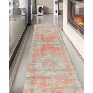 Alfombra Impresa en 3D, Diseño Turco, Antideslizante, Redonda, Estilo Boho, Alfombra de Chenilla - Product Image 4
