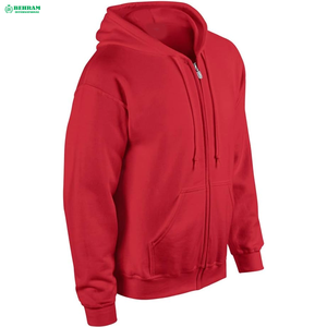 Sudadera con capucha unisex personalizada con logo impreso, manga larga, cremallera, estilo vintage, térmica, de tela francesa, 3D, 100% algodón. - Product Image 3