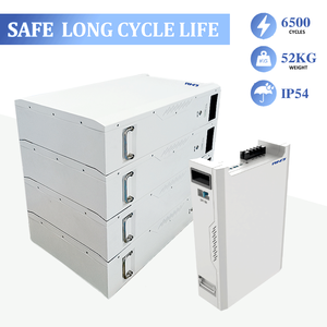 Système solaire hybride 5kW avec batterie de stockage au lithium fer phosphate 51.2V empilable et séparée, communication CAN, cellules haute efficacité - Product Image 6