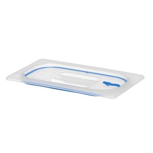 Tapa para Almacenamiento de Alimentos HENDI Gastronorm GN 1/4 con Sellado Hermético Transparente 265x162mm - Product Image 1