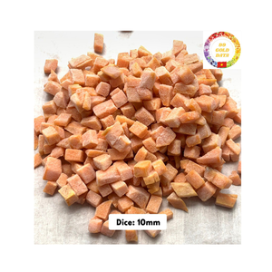 Batata congelada a granel Vietnam IQF ingrediente natural saludable púrpura y amarillo para comidas y aperitivos listos - Product Image 1