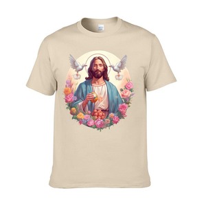 T-shirt chrétien de style unique confortable et respirant pour les hommes T-shirts fabriqués au Pakistan T-shirt chrétien - Product Image 6
