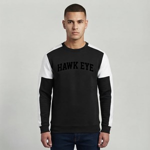 Sudadera Deportiva para Hombre HAWK EYE con Estampado Elegante, Tejido de Forro Polar Transpirable que Ofrece Calidez, Flexibilidad y un Look Moderno - Product Image 1