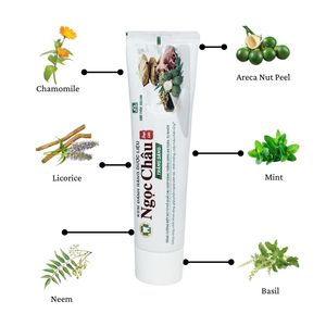 Pasta Dental Blanqueadora Herbal Tropical de Alta Calidad, Limpieza, Dientes Blancos Brillantes, Protección Anticaries, Aliento Fresco Diario, OEM ODM - Product Image 5