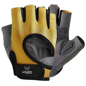 ถุงมือครึ่งนิ้วระบายอากาศได้กันลื่นถุงมือยกน้ำหนักออกกำลังกายเล่นกีฬาสำหรับยิมสำหรับทุกเพศสินค้าคุณภาพสูง - Product Image 1