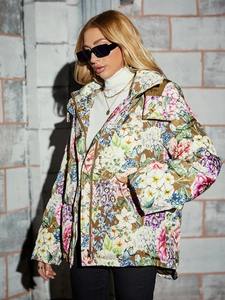 Meilleure vente Veste bouffante pour femmes tissu tissé respirant hiver chaud mode matelassé Design - Product Image 5