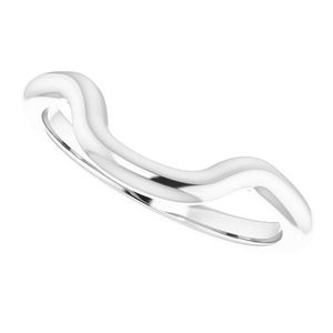 Stuller Wedding Band 51243:1088P Stainless Steel - Product Image 5