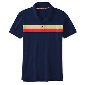 T-shirt polo unisexe à manches courtes de haute qualité Polos de golf originaux avec logo brodé personnalisé avec approvisionnement en gros ODM en tissu vierge - Product Image 4