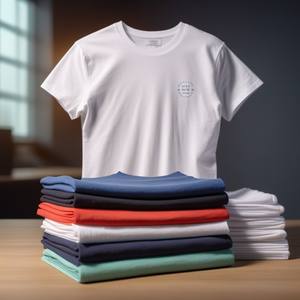 Camiseta cómoda de transpiración personalizada barata, camisetas de gran tamaño de 100% algodón, proveedores en Bangladesh - Product Image 1