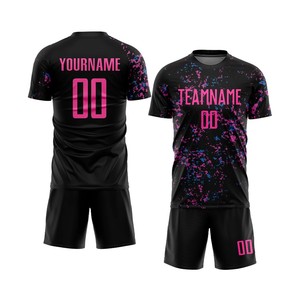 Fábrica de uniformes de fútbol con diseño personalizado para pedidos al por mayor, impresión de marca y personalización de tamaño y color. - Product Image 2