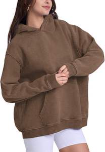 Sweat à capuche personnalisé imprimé à l'écran, manches longues décontractées, 100% coton, streetwear unisexe - Product Image 3