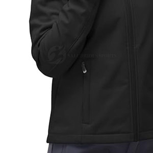 Chaquetas Softshell para Mujer Más Vendidas, Ajuste Entallado, Ligeras, Transpirables, Relleno de Algodón Teñido Liso - Product Image 4