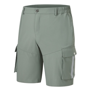 Top Quality <b>Men's</b> <b>3</b>/<b>4</b> Joggers Pants Slim Fit Training Workout Gym <b>Shorts</b> with Zipper Pocket Customize <b>Shorts</b> OEM Supplier - Product Image 4