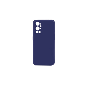 Coque arrière fine et protectrice Netzy pour OnePlus 8 8 Pro 8T - Étui en silicone bleu marine SAFA Biye Design - Product Image 1